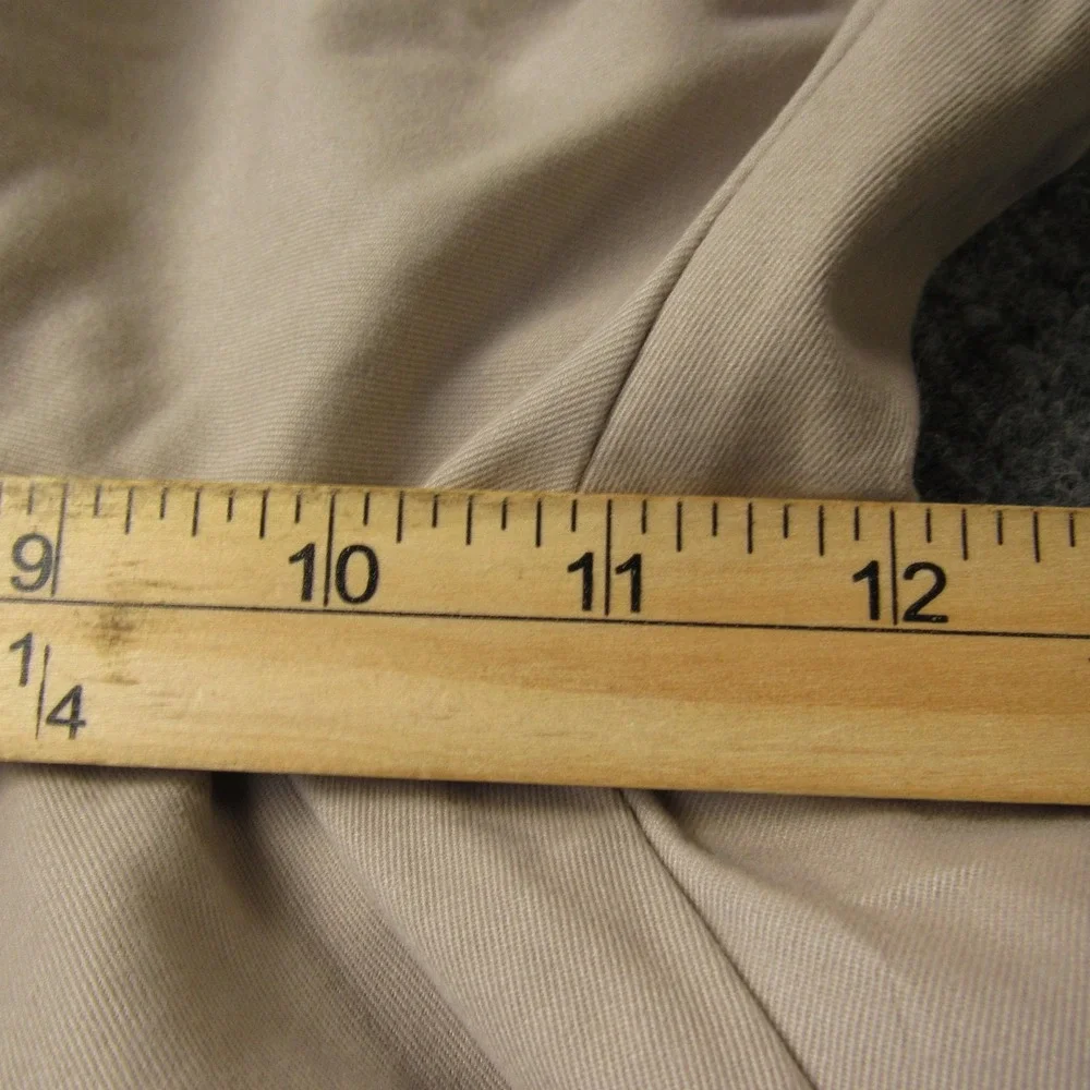 Banana Republic‎ Pants Mens 34x34 Khaki Aiden Chino Slim Fit Flat Front Cotton